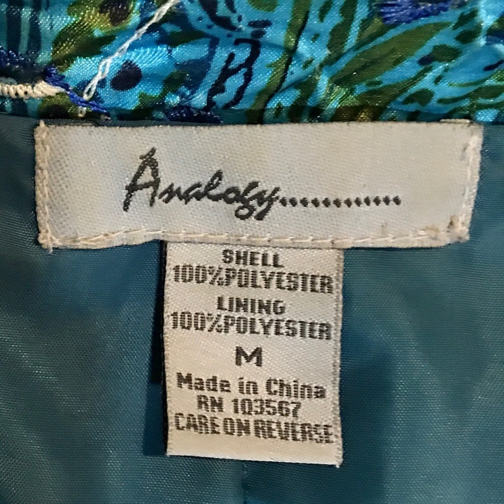 Blue print lightweight jacket - Picture 3 of 3